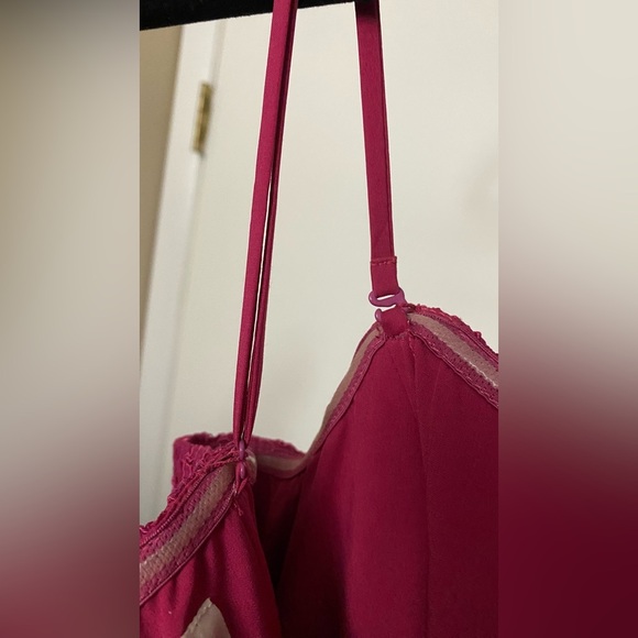 BB Dakota Raspberry Lace Mini Dress Size S/M (see description) - Picture 5 of 8